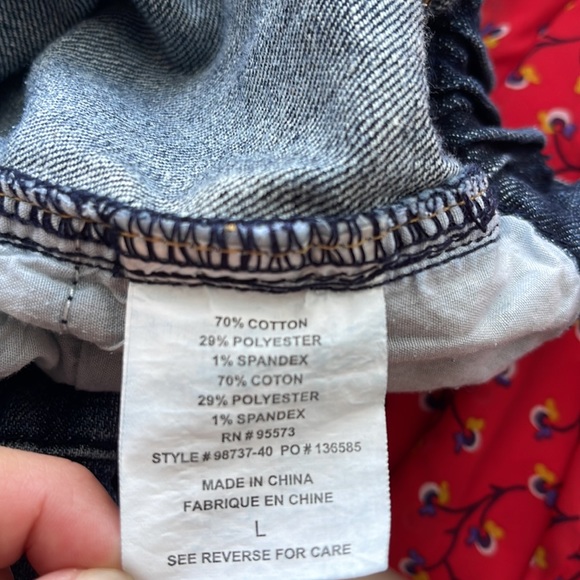 Denim Blue Women's Skirt - Picture 3 of 3